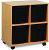 Monarch 4 Jumbo Tray Unit - Black