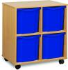 Monarch 4 Jumbo Tray Unit - Blue