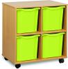 Monarch 4 Jumbo Tray Unit - Lime