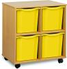 Monarch 4 Jumbo Tray Unit - Yellow