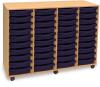 Monarch 40 Shallow Tray Unit - Dark Blue