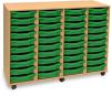 Monarch 40 Shallow Tray Unit - Green