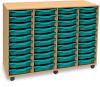 Monarch 40 Shallow Tray Unit - Turquoise