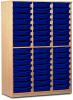 Monarch 48 Shallow Tray Storage Cupboard - Dark Blue