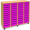 Monarch 48 Shallow Tray Unit - Pink