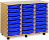 Monarch 24 Shallow Tray Unit - Blue