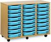 Monarch 24 Shallow Tray Unit - Cyan