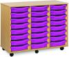 Monarch 24 Shallow Tray Unit - Purple