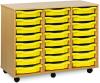 Monarch 24 Shallow Tray Unit - Yellow