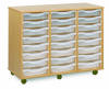 Monarch 24 Shallow Tray Unit - Translucent