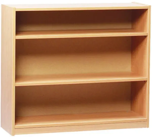 Monarch Open Bookcase With 2 Adjustable Shelves Height 750mm