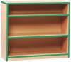 Monarch Open Bookcase with 2 Adjustable Shelves