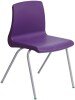 Metalliform NP Classroom Chairs Size 5 (11-14 Years) - Purple