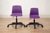 Metalliform NP Swivel Chairs with Black Base - Seat Height 355-420cm