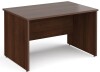 Gentoo Rectangular Desk with Panel End Legs - 1200mm x 800mm - Walnut