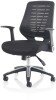 Dynamic Relay Mesh Task Operator Chair with Adjustable Arms - Black