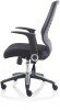 Dynamic Relay Mesh Task Operator Chair with Adjustable Arms - Silver