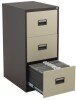 TC Talos 3 Drawer Steel Filing Cabinet