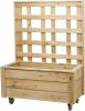 Millhouse Mobile Planter with Trellis