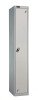 Probe Single Door Single Nest Steel Locker - 1780 x 305 x 460mm - Silver (RAL 9006)