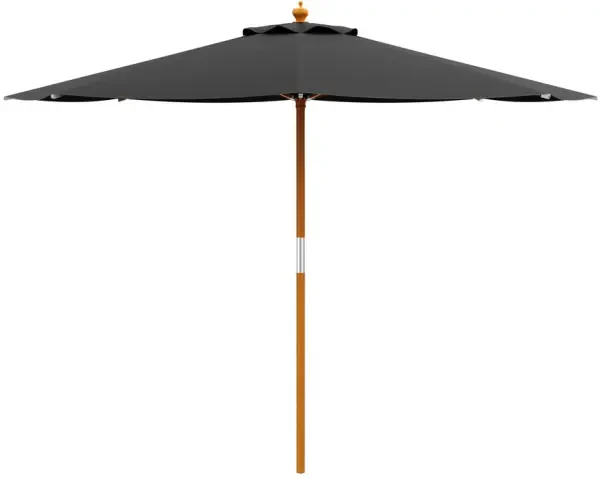 Zap Prince Parasol - 2500mm Diameter - Black