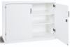 Monarch Premium Static Cupboard with Doors - White