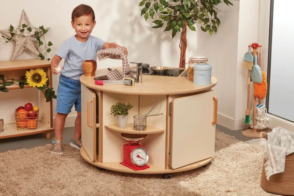 Millhouse Home From Home Round Island Kitchen - Toddler