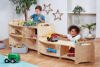 Millhouse Tall S-shape Open Sweep Shelving Unit