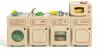 Millhouse Stamford Kitchen Set in Maple (Microwave, Sink, Fridge, Washer & Cooker)