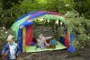 Millhouse Indoor/Outdoor Folding Den Plus Rainbow Den Kit