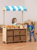 Millhouse Mobile Tall Unit with Canopy Add-on & 6 Baskets