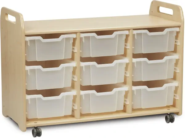 Millhouse Triple Tray Storage Unit with 9 Deep Trays