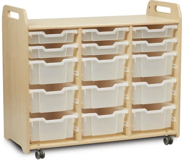 Millhouse Triple Tray Storage Unit with 6 Shallow & 9 Deep Trays