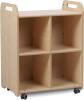 Millhouse Discovery Shelf Storage with 4 Jumbo Trays