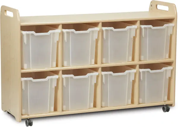 Millhouse Discovery Shelf Storage with 8 Jumbo Trays