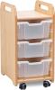 Millhouse Single Tray Storage Unit with 3 Deep Trays