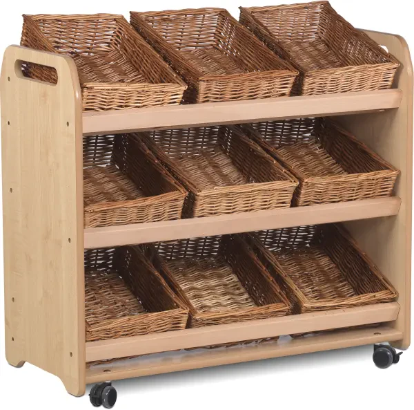 Millhouse Tilt Tote Storage with 9 Baskets