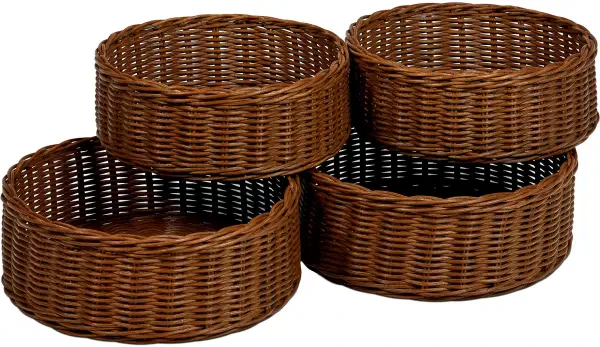 Millhouse Set of 4 Round Baskets