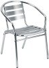 TC Plaza Aluminium Armchair - Aluminium