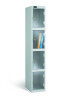 Probe Four Compartment Clear Door Single Nest Locker - 1780 x 305 x 305mm