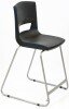KI Postura+ High Chair - 560mm Height - 4-5 Years - Jet Black