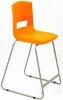 KI Postura+ High Chair - 610mm Height - 6-7 Years - Tangerine Fizz