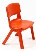 KI Postura+ Classroom Chair - 500mm Height - 3-4 Years - Poppy Red