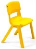 KI Postura+ Classroom Chair - 545mm Height - 4-5 Years - Sun Yellow