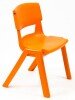 KI Postura+ Classroom Chair - 545mm Height - 4-5 Years - Tangerine Fizz
