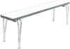 Gopak Premier Stacking Bench - (W) 1830 x (D) 254mm - White