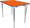 Gopak Premier Folding Table (W) 915 x (D) 685mm - Orange