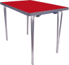 Gopak Premier Folding Table (W) 915 x (D) 760mm - Poppy Red