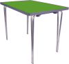 Gopak Premier Folding Table (W) 915 x (D) 610mm - Pea Green