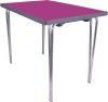 Gopak Premier Folding Table (W) 915 x (D) 610mm - Fuchsia